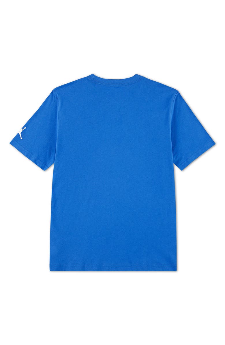 Jordan Kids' MVP Trompe l'Oeil T-Shirt, Alternate, color, Sport Blue
