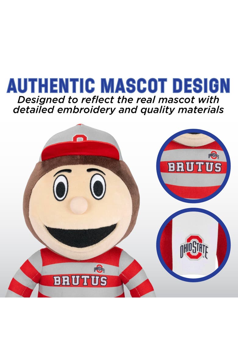 Ohio State Buckeyes Brutus 18" Jumbo Mascot Plush Figure, Alternate, color, None
