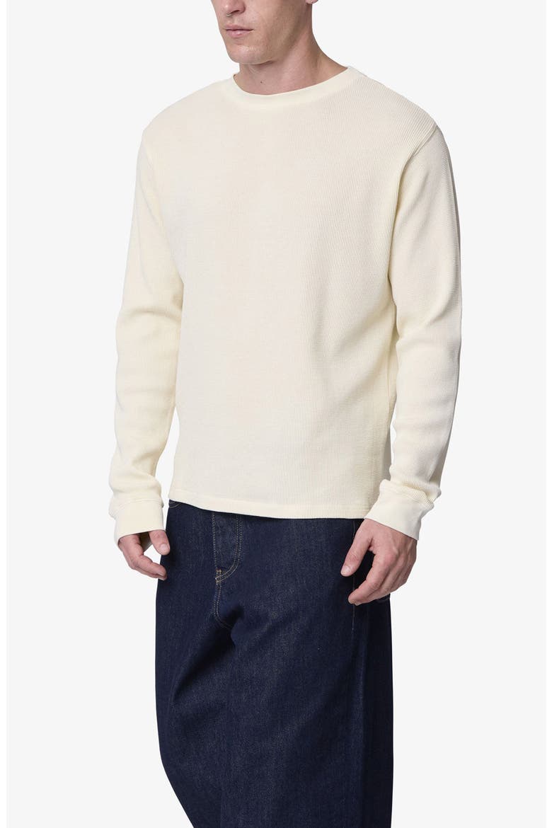 Basic Thermal Long Sleeve T-Shirt, Alternate, color, OFF WHITE