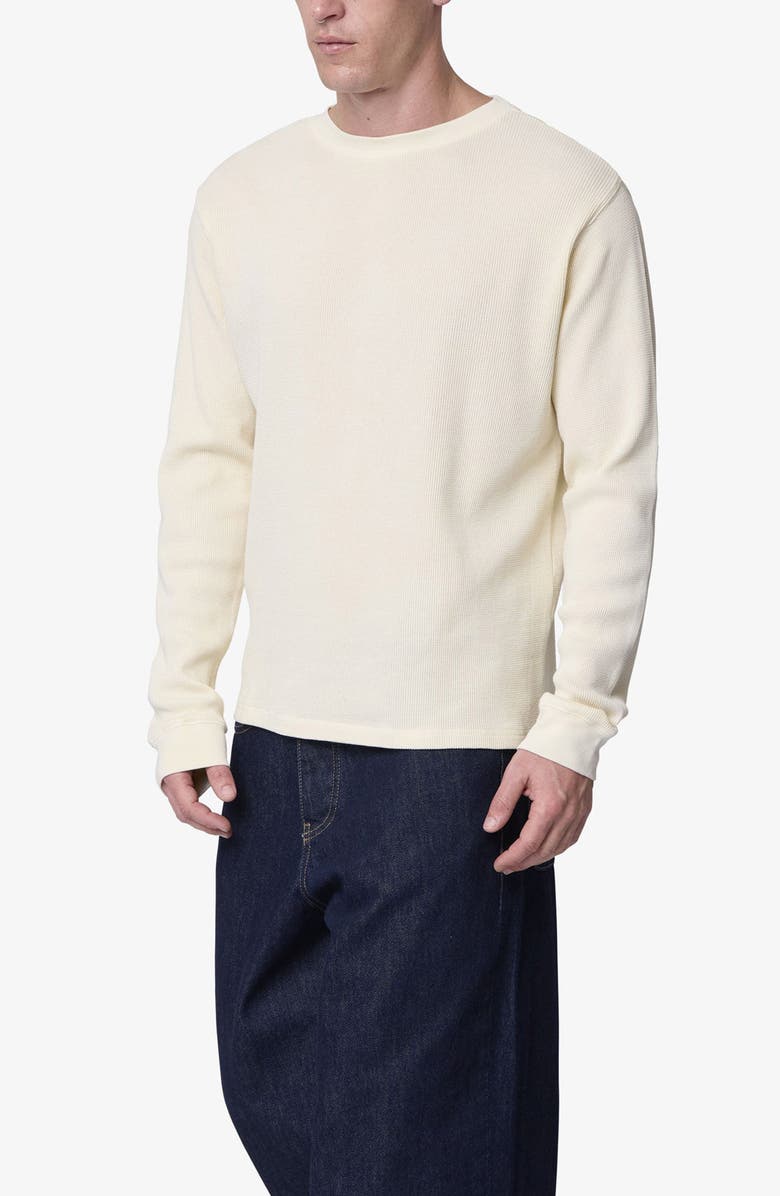 mnml Basic Thermal Long Sleeve T-Shirt, Alternate, color, Off White