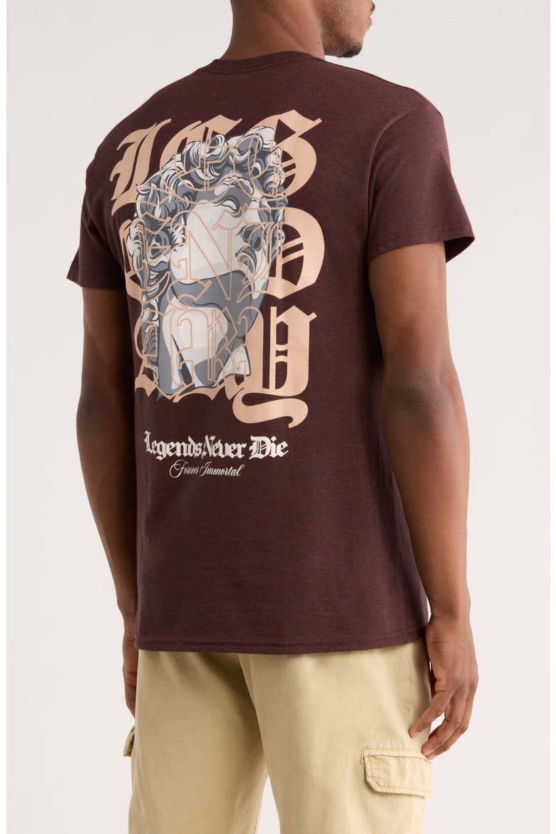 Renaissance Graphic T-Shirt, Alternate, color, RUSSET