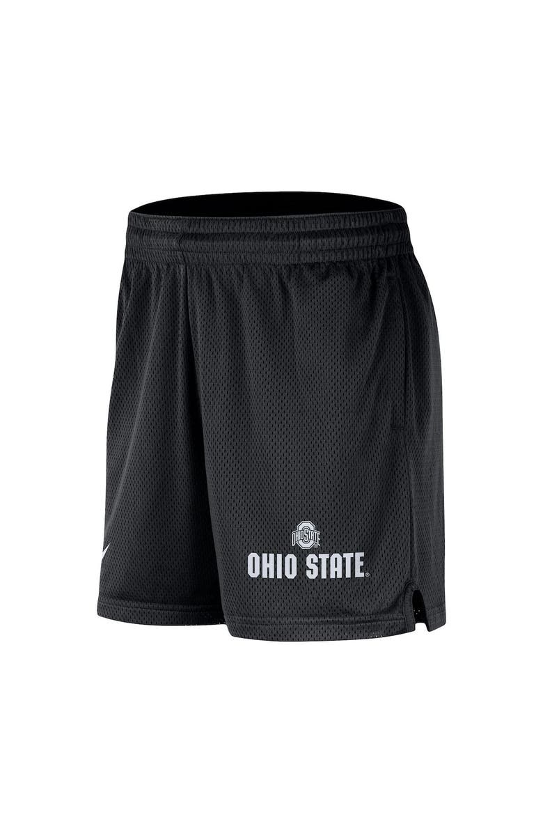 Nike Men's Nike Black Ohio State Buckeyes Mesh Performance Shorts, Alternate, color,
