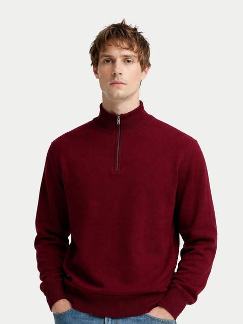 Timeless Half-Zip Cashmere Sweater