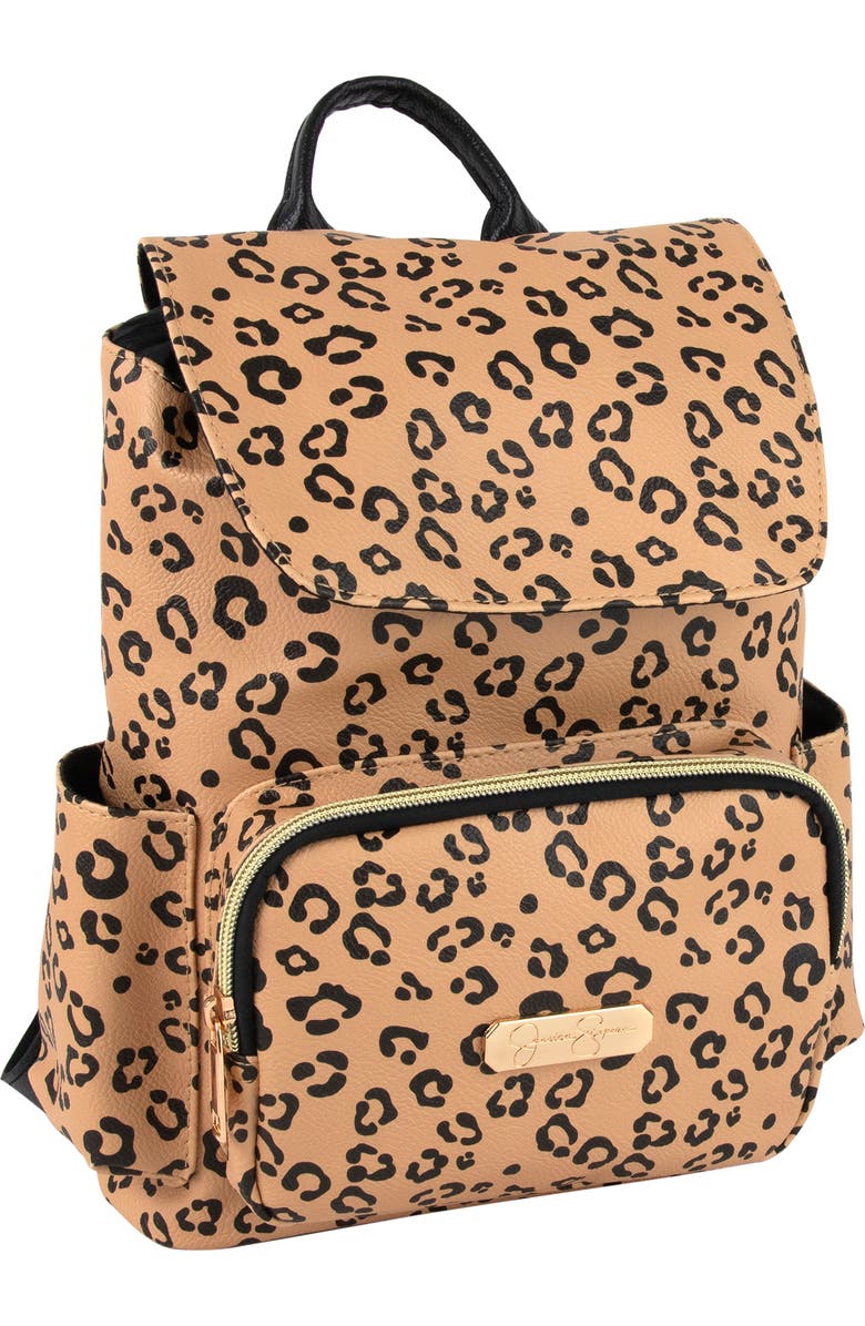 Jessica Simpson Kids' Leopard Print Mini Backpack, Alternate, color,