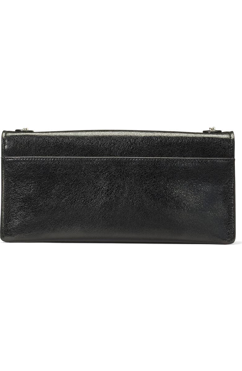 Kate Spade New York deco glazed leather convertible chain shoulder bag, Alternate, color,