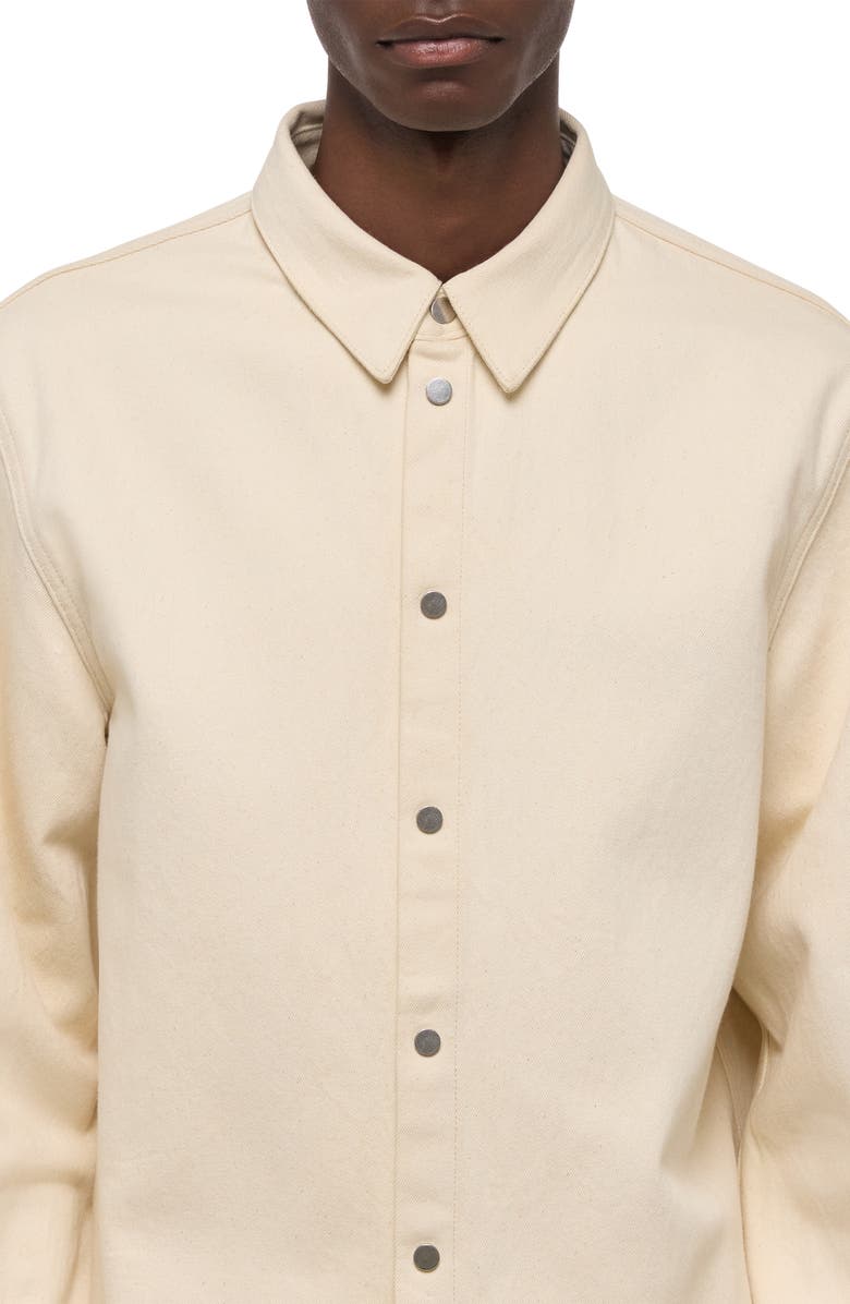 Helmut Lang Classic Denim Shirt, Alternate, color, Ecru