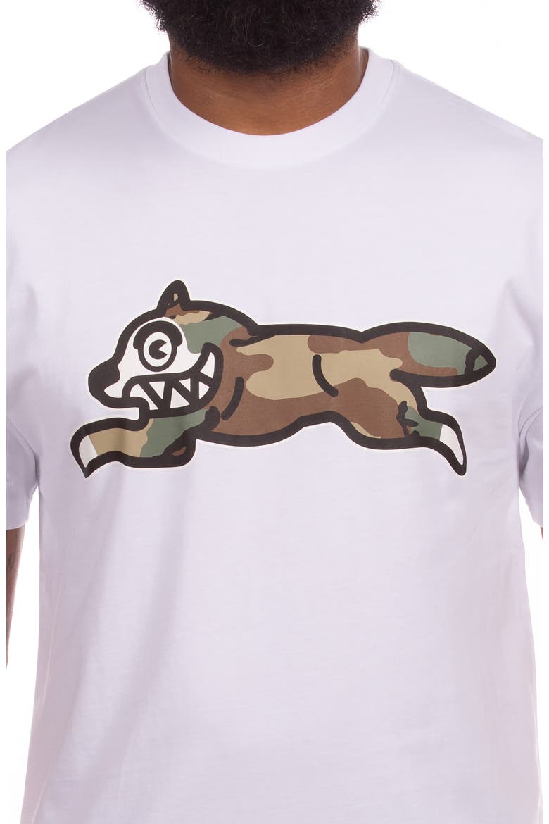 Camo Dog Graphic T-Shirt, Alternate, color, WHITE