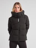 JACK1T EZ Boxed Racer Hooded Puffer Coat