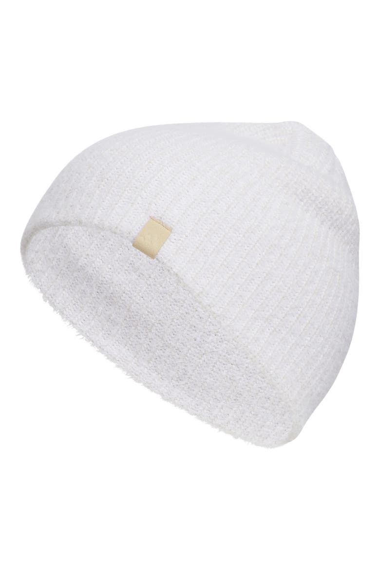 Lifestyle Non-Fold Beanie, Main, color, WHITE/ALUMINA GREY/ HEMP BEIGE