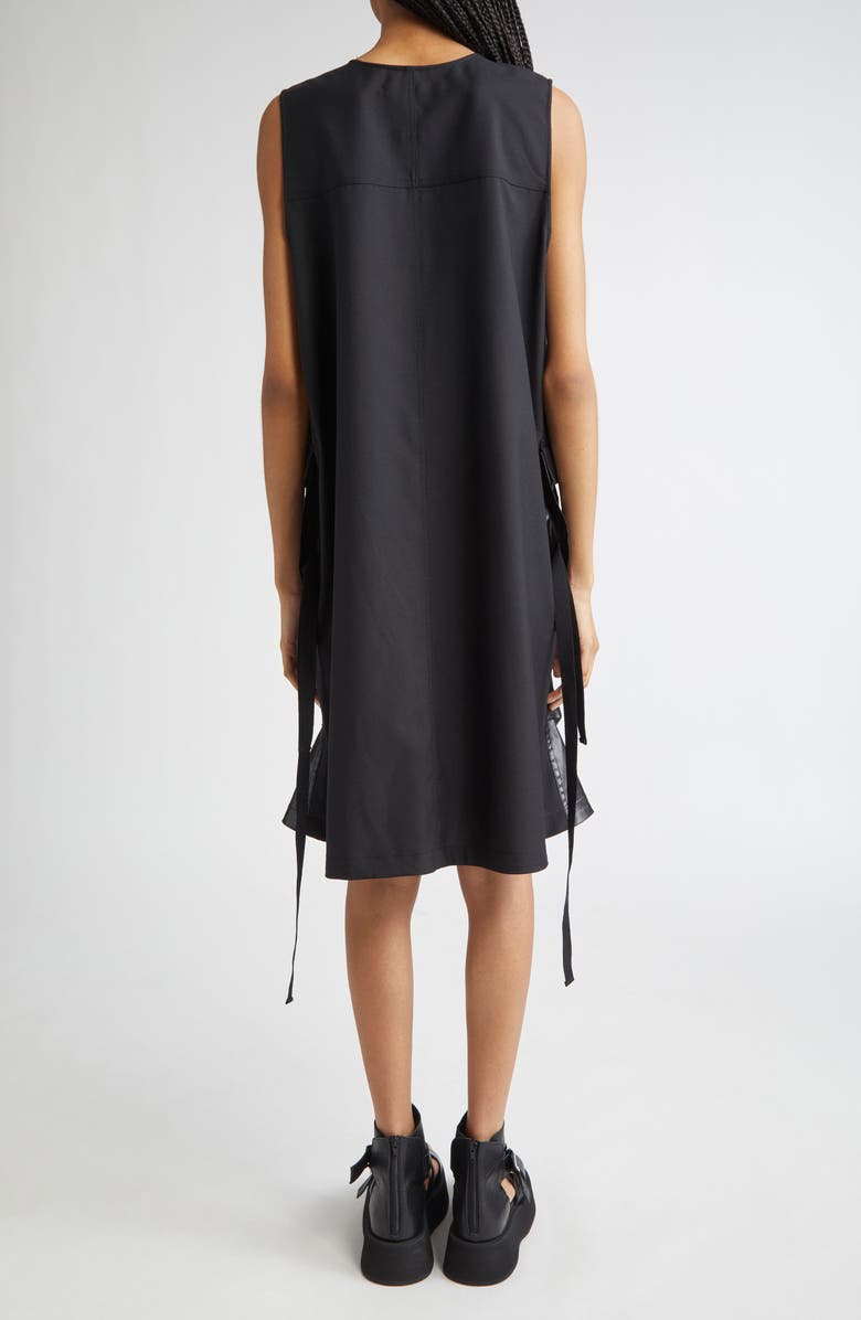 Junya Watanabe Mixed Media Cargo Dress, Alternate, color, 