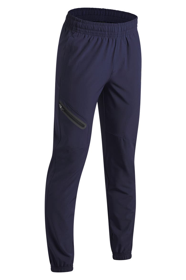 Kids' Unstoppable Woven Joggers, Alternate, color, MIDNIGHT NAVY