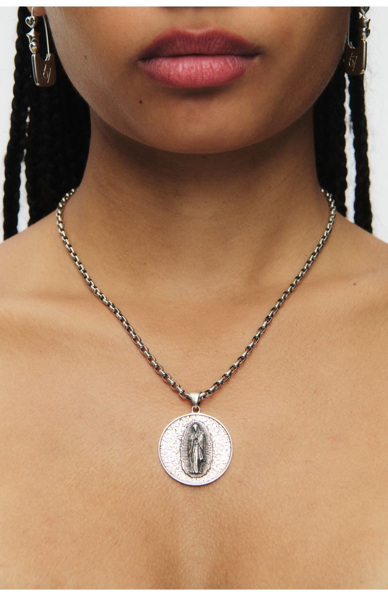 67jewelry María Necklace, Alternate, color, Silver