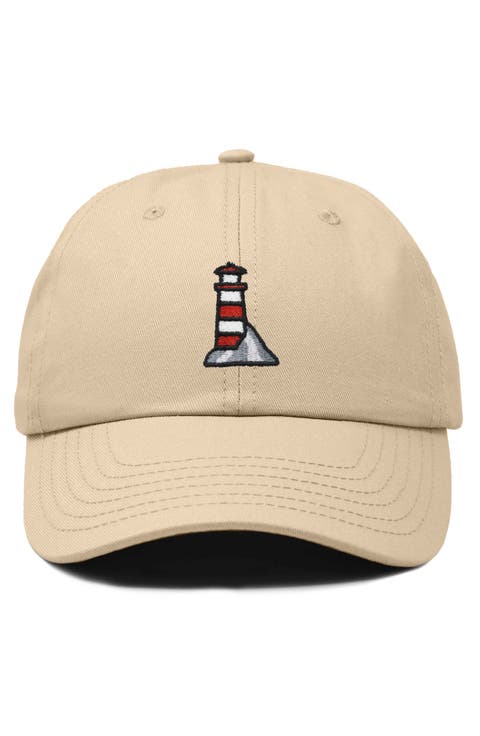 Lighthouse Embroidered Dad Hat