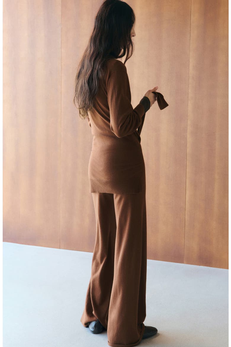 Kendrik Knit Drawstring Pants, Alternate, color, CARAMEL