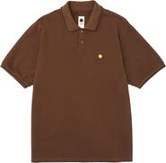 vowels Floral Polo
