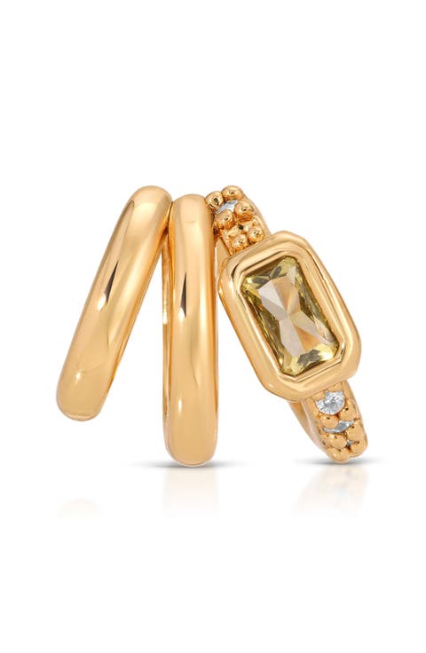 Single Cluster Ear Cuff