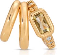 Ettika Single Cluster Ear Cuff