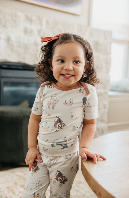 Copper Pearl Montana Footed Pajama Pants In Neutral