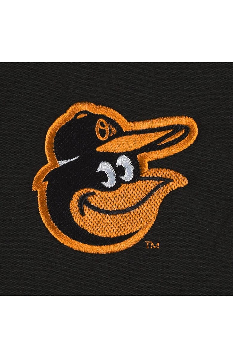 DUNBROOKE Men's Dunbrooke Black/Gray Baltimore Orioles Alpha Full-Zip Jacket, Alternate, color, Black