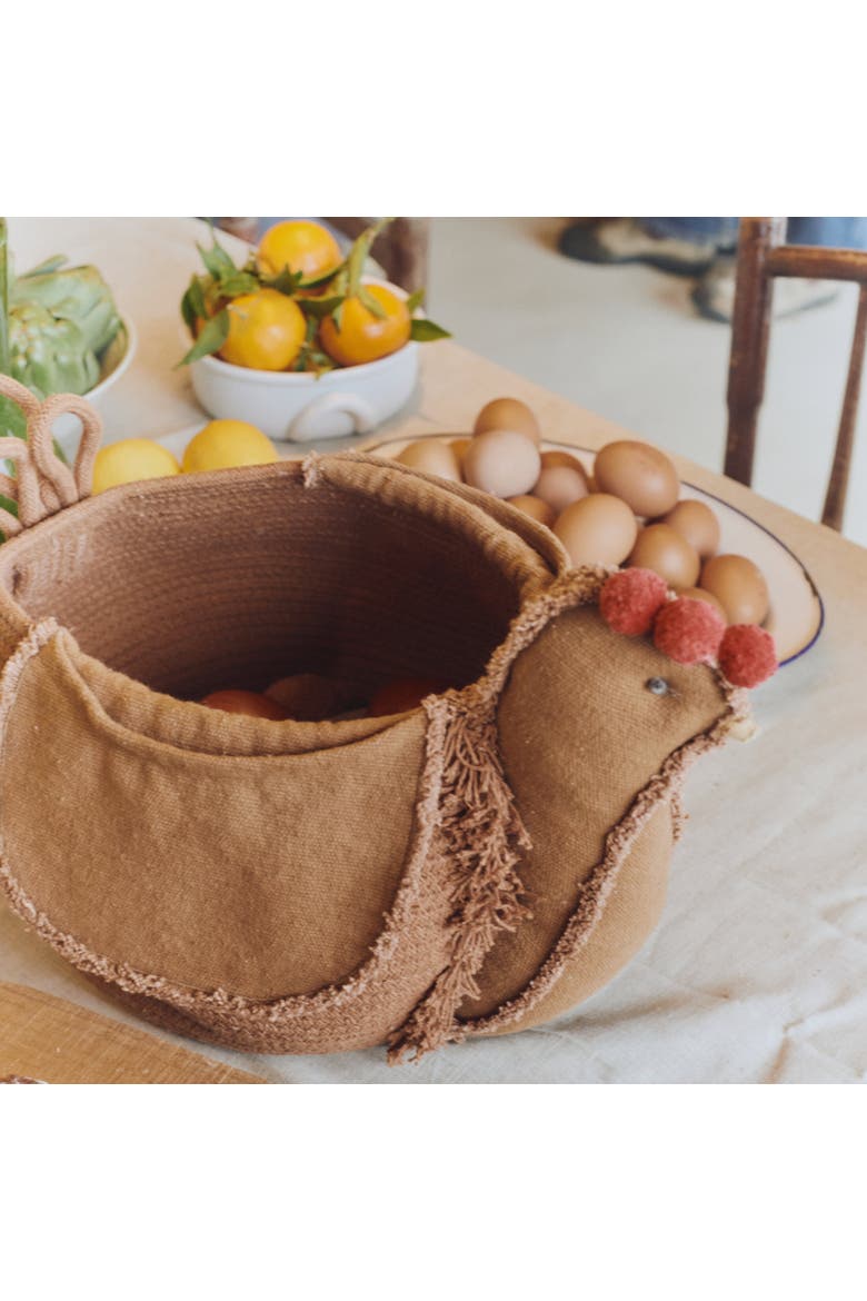 Chicken Basket, Alternate, color, TOFFEE RED DARK GREY HONEY