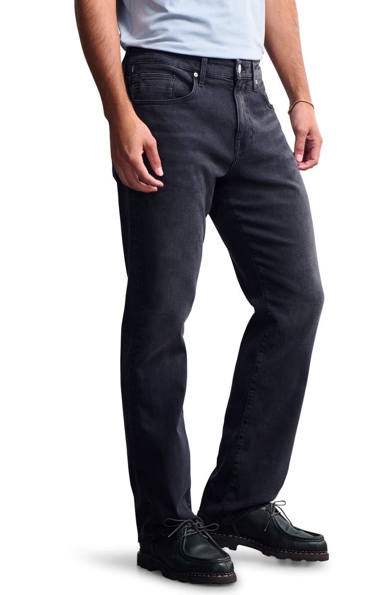 General Denim Works Roam Relaxed Straight Leg Jeans, Alternate, color, Smoke Denim