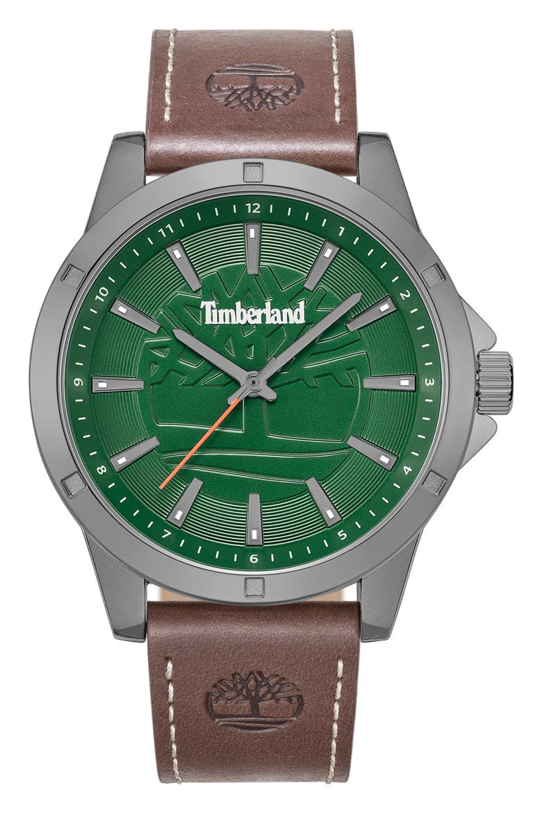 Quartz Analog Watch, Main, color, BROWN