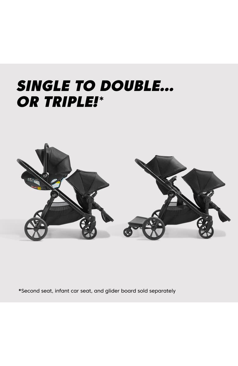 Baby Jogger City Select<sup>®</sup> 2 Collection Convertible Stroller, Alternate, color, Lunar Black