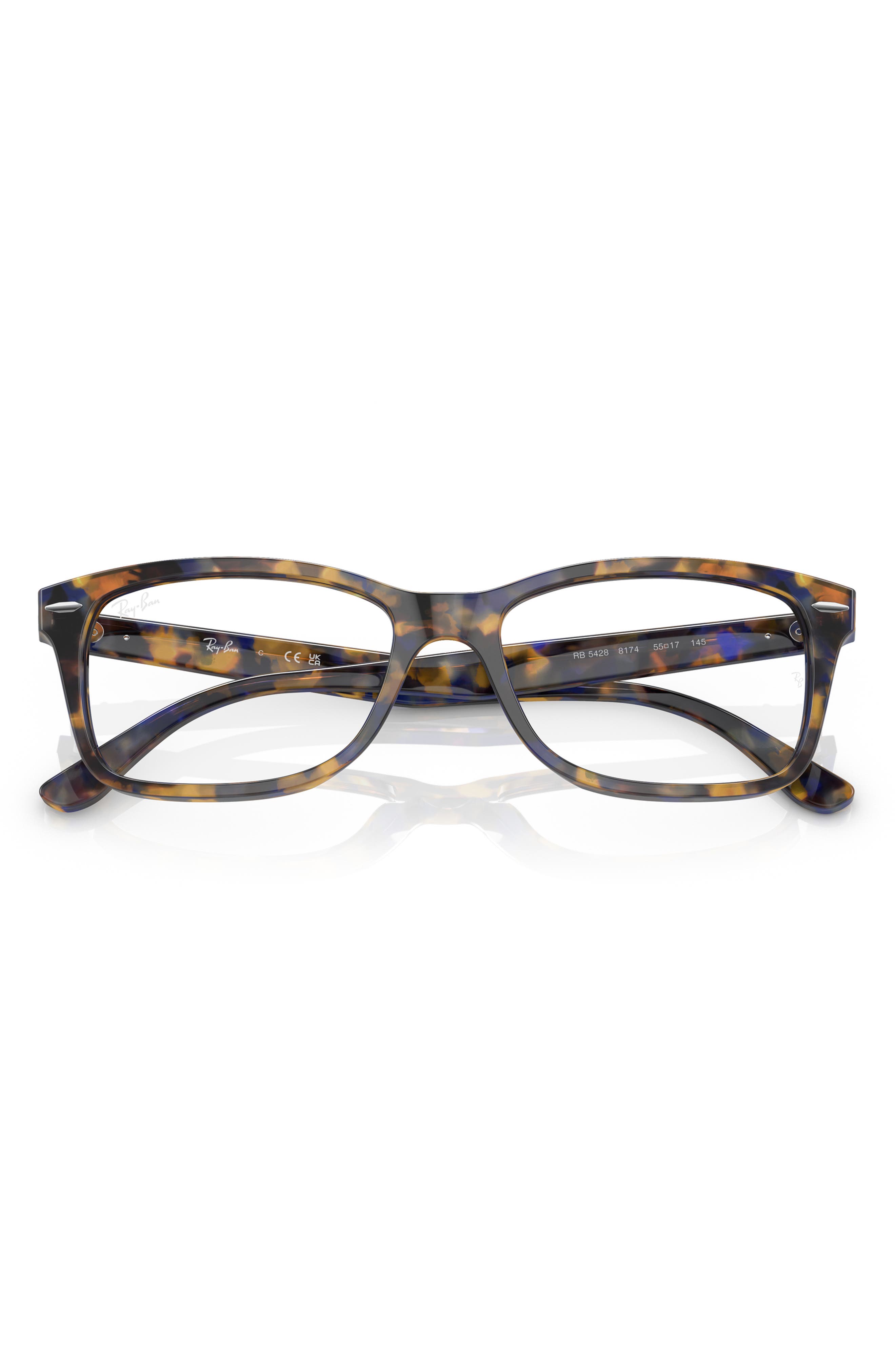 Ray-Ban 53mm Square optical glasses (Men) | Nordstrom