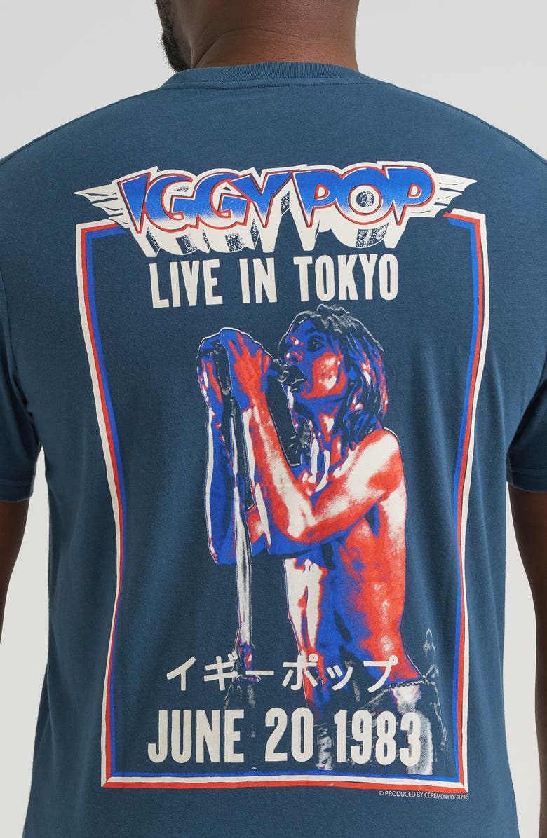 Lee Iggy Pop Graphic T-Shirt, Alternate, color, Midnight Navy