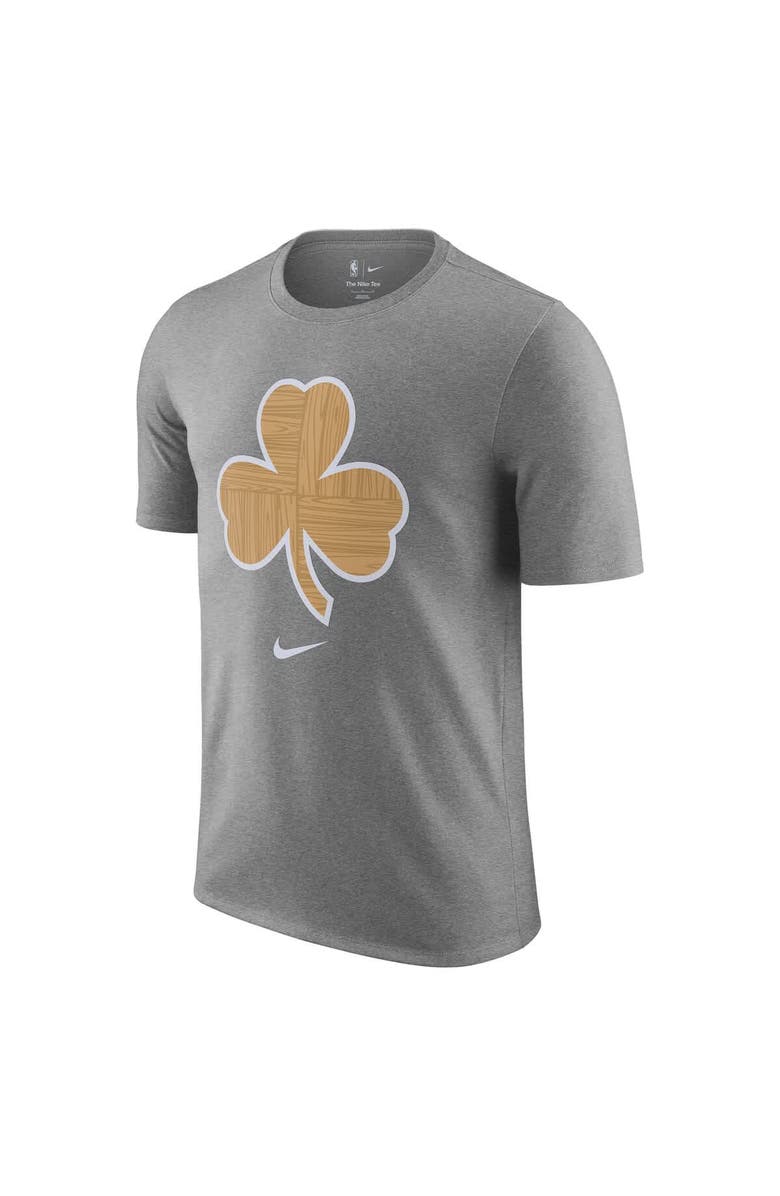 Nike Men's Nike  Heather Gray Boston Celtics 2025/26 City Edition Remix Essential Logo T-Shirt, Alternate, color, Heather Gray