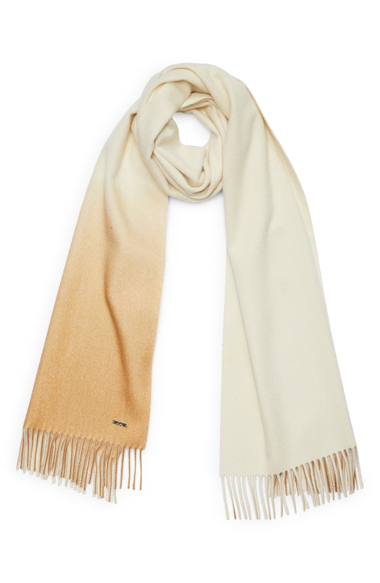 Loro Piana Large Ombré Cashmere Scarf, Alternate, color, 