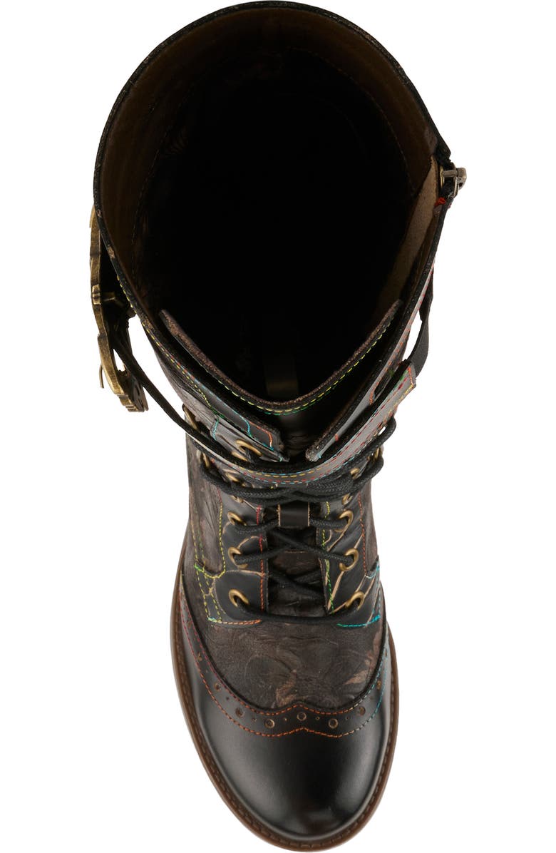 L'Artiste by Spring Step Kisha Fall Knee High Boot, Alternate, color, Black Multi