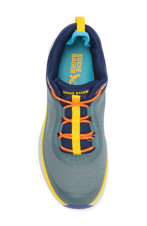 Eddie Bauer Comet Trail Sneaker In Blue/yellow/orange