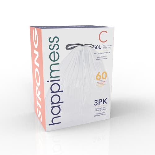 Happimess Drawstring Trash Can Liner