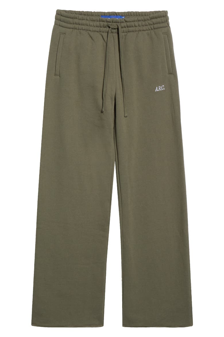 Standard Lounge Fleece Pants, Main, color, GREEN
