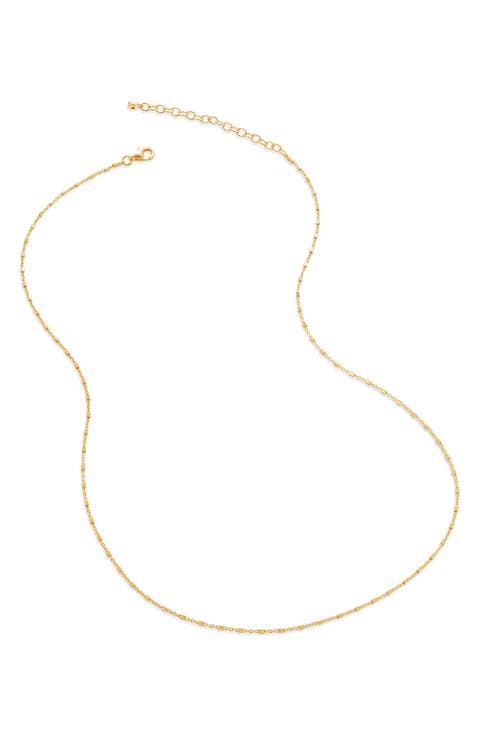 Station Chain Necklace