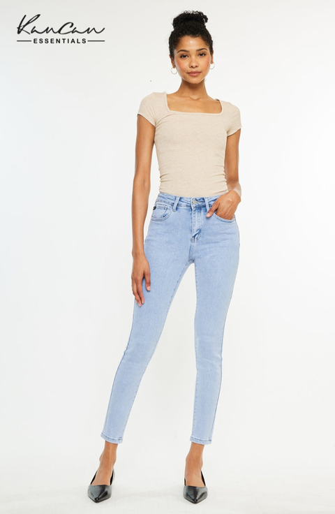 Bev High Rise Ankle Skinny Jeans