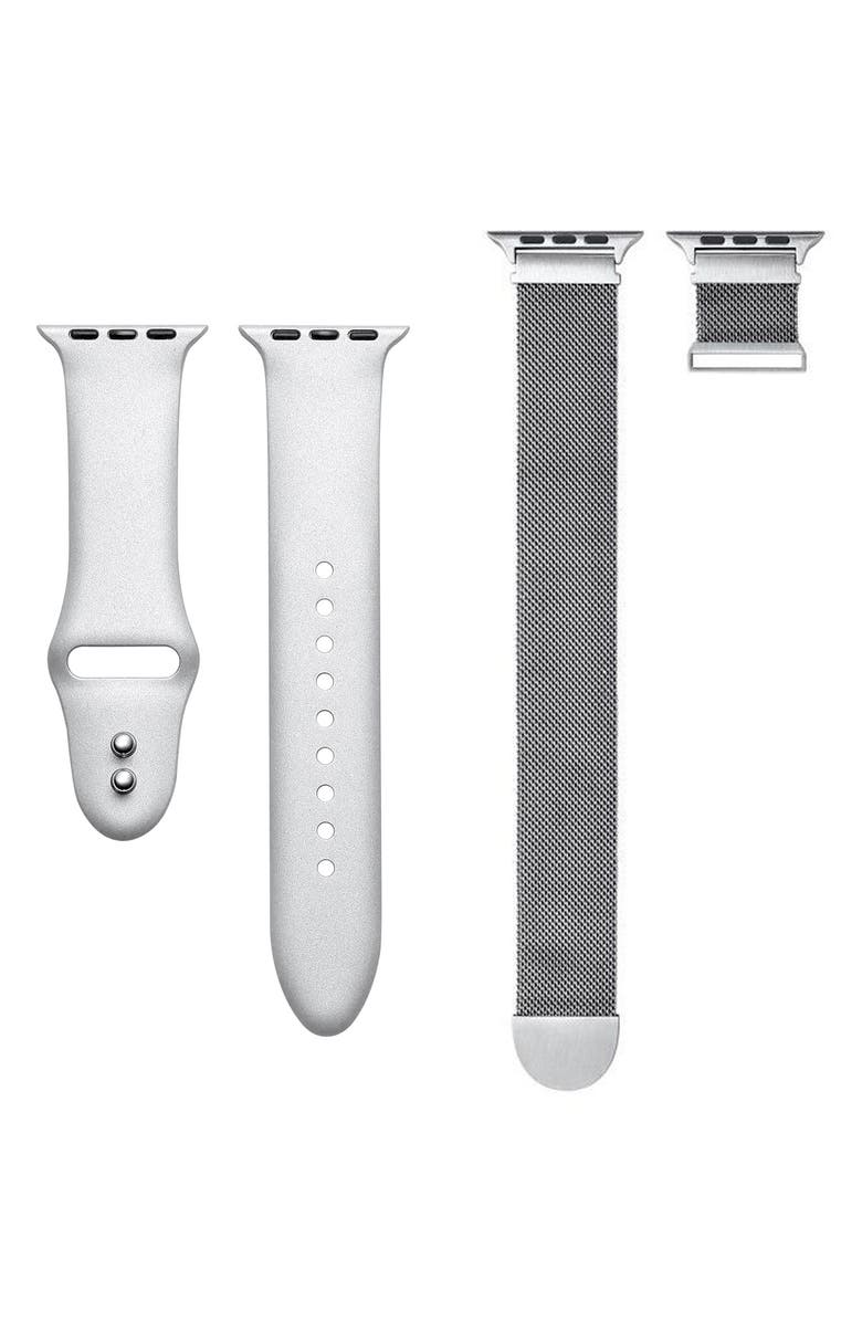 The Posh Tech Assorted 2-Pack Apple Watch<sup>®</sup> Watchbands, Main, color, 