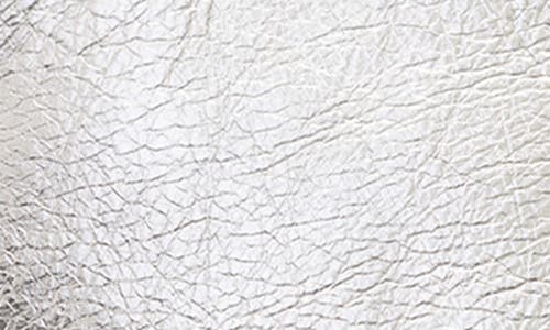 ALLSAINTS ALLSAINTS HEX GRAINED CRINKLED METALLIC LEATHER EAST/WEST POUCH