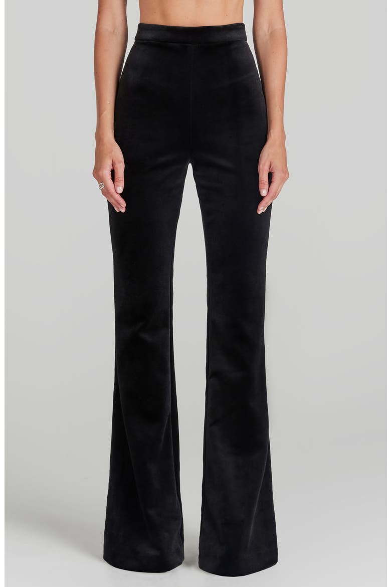 Davina Flare Pants, Main, color, BLACK