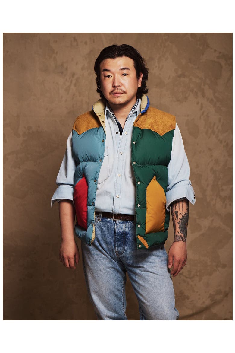 Rocky Mountain Featherbed Down Vest, Alternate, color, MULTI COLOR