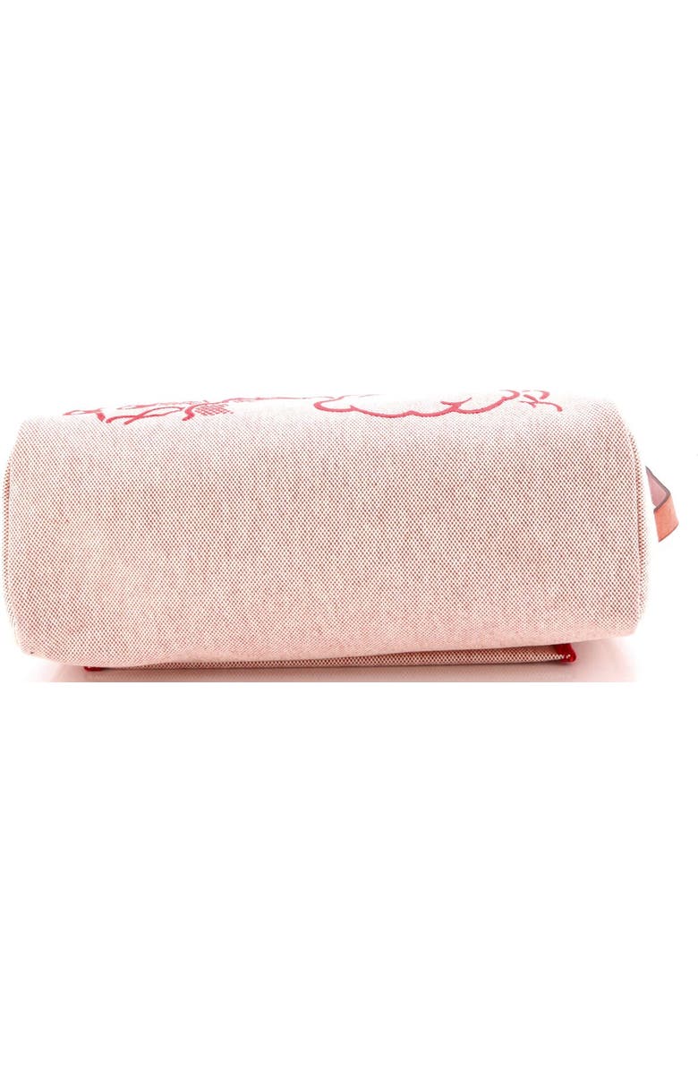 Pre-Owned Hermes Herbag Zip Pegase Pop Toile and Leather 31, Alternate, color, Rouge Piment