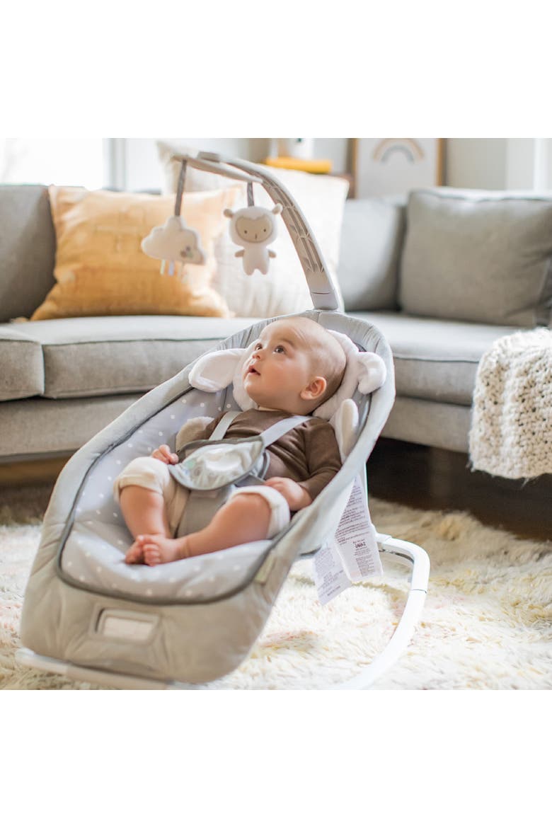 Infant to Toddler Rocker and Baby Bouncer Seat, Alternate, color, Grey