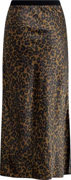 Favorite Daughter The Josie Leopard Print Maxi Skirt