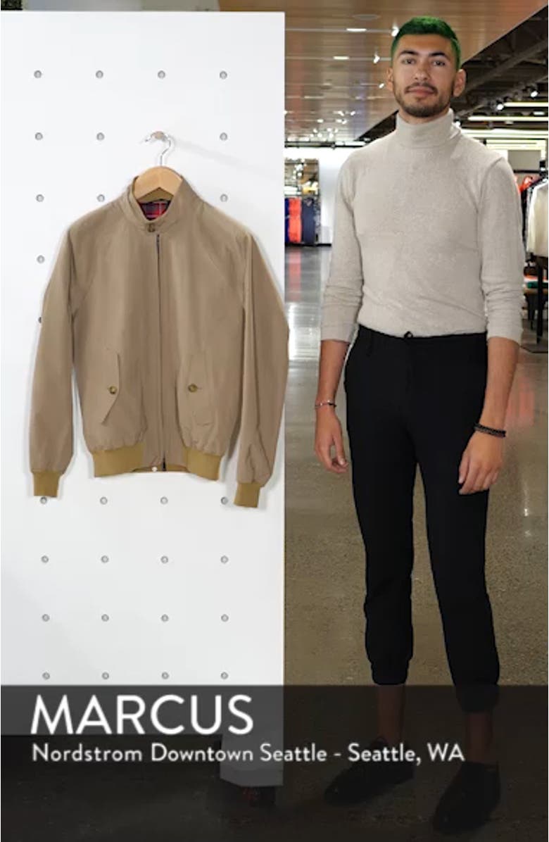 G9 Water Repellent Harrington Jacket, sales video thumbnail