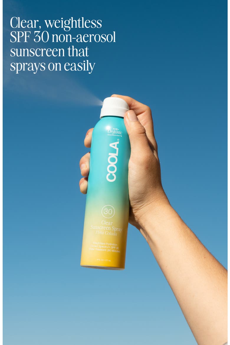 Suncare Sport Sunscreen Spray Broad Spectrum SPF 30, Alternate, color, PINA COLADA