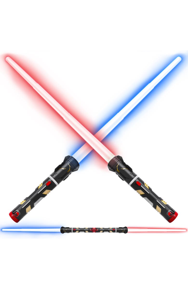 USA Toyz Galaxy Starfire Light Up Swords, Main, color, Multi Color