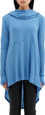Two Lines by Marcella Berkeley Hooded Tunic Top