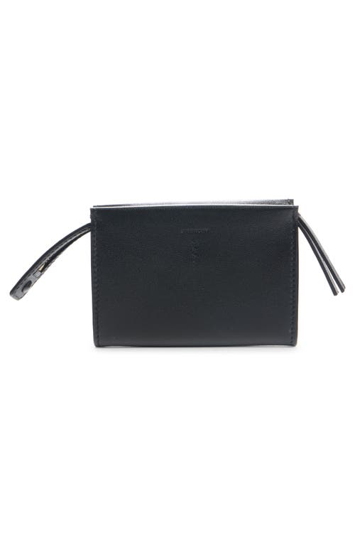 Givenchy Day Leather Zip Card Case In Black