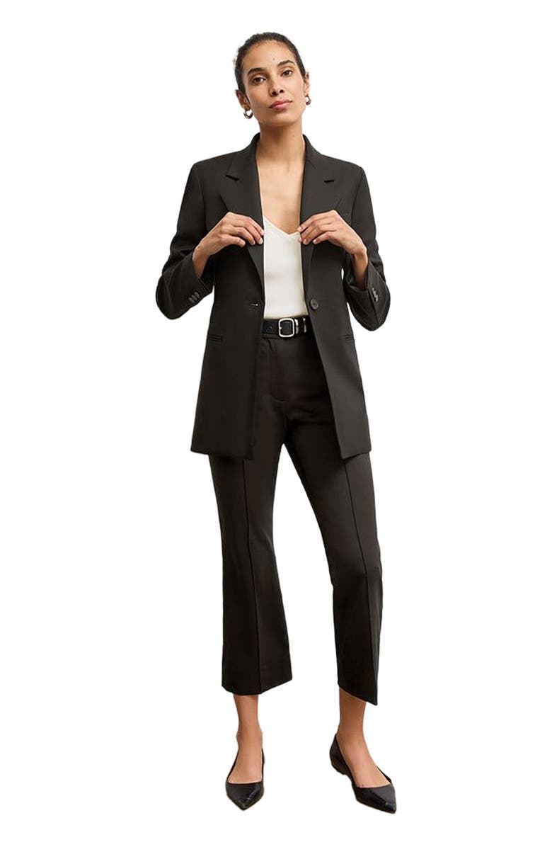 M.M.LaFleur Rossi Executive Blazer - Washable Wool Twill, Alternate, color, Black